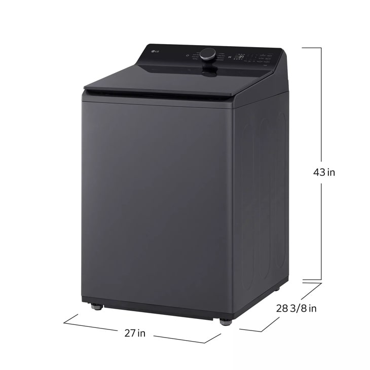 5.3 cu. ft. Mega Capacity Smart Top Load Washer with 4-Way® Agitator, EasyUnload™ & AI Sensing view 13