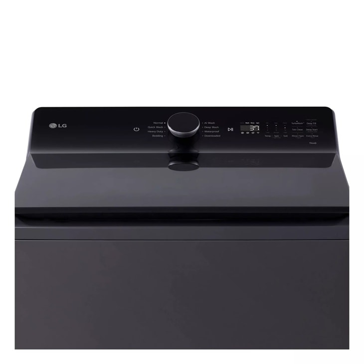 5.3 cu. ft. Mega Capacity Smart Top Load Washer with 4-Way® Agitator, EasyUnload™ & AI Sensing view 9