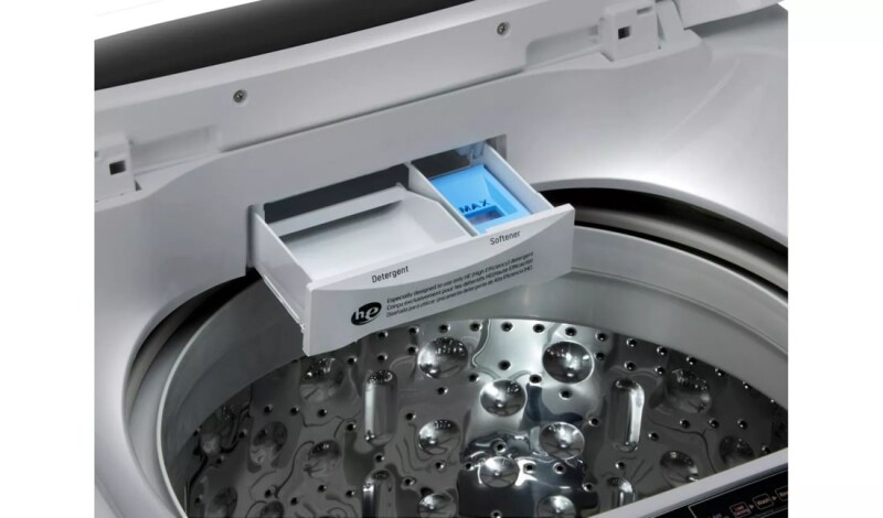 3.3 Cu. Ft. Extra Large Capacity Top Load Washer With Sleek And Modern Front Control Design WT901CF, product image 6 of 8
