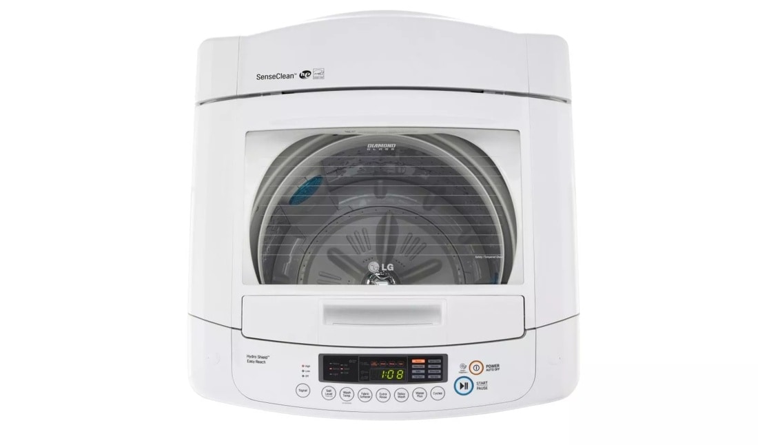 3.3 Cu. Ft. Extra Large Capacity Top Load Washer With Sleek And Modern Front Control Design WT901CW, product image 7 of 8