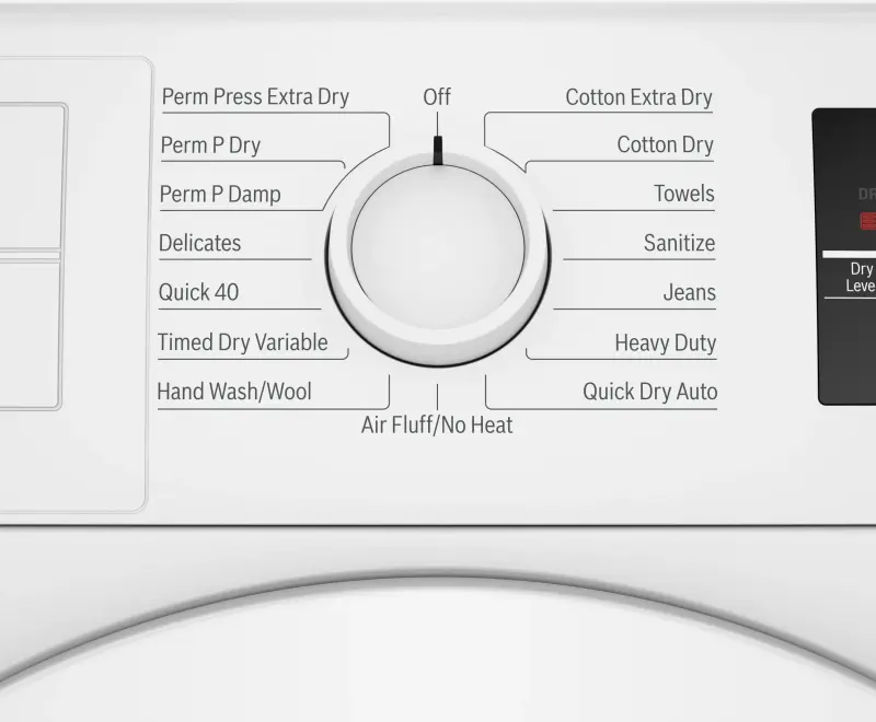 300 Series Compact Condensation Dryer WTG86403UC
