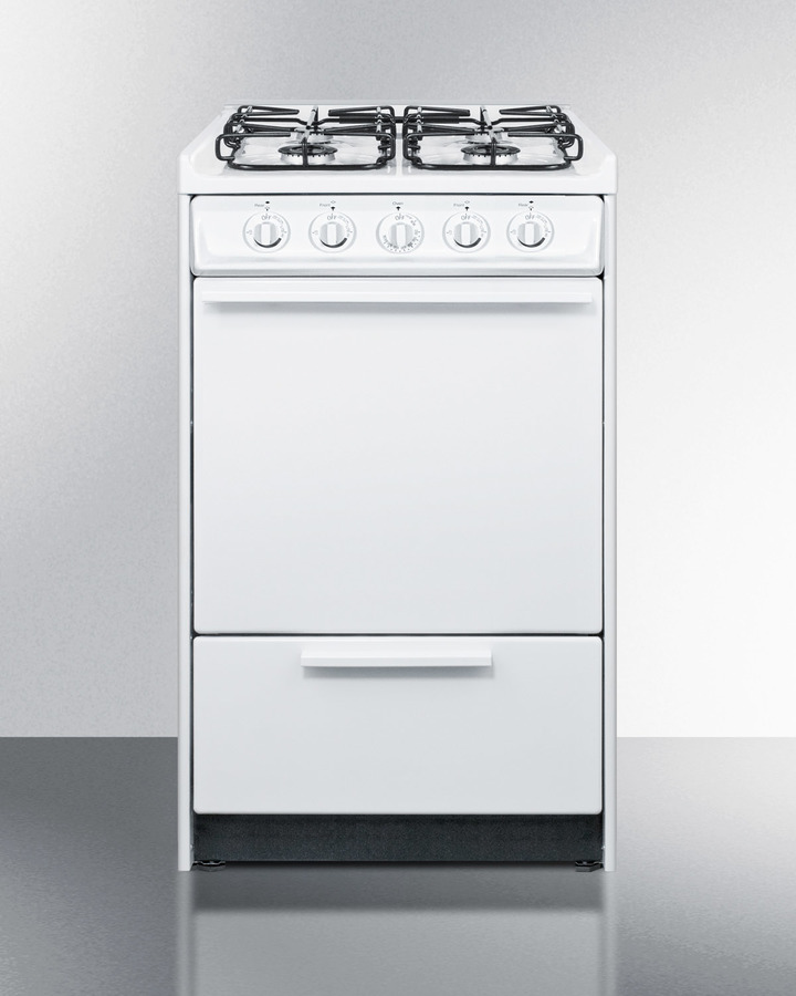 20" Wide Gas Range WTM1107RS