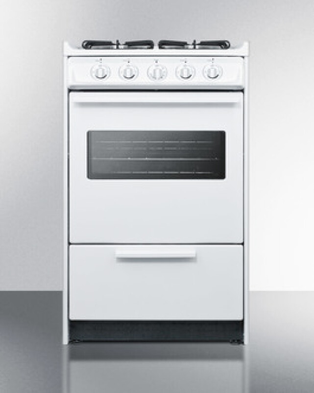 20" Wide Gas Range WTM1107RSW