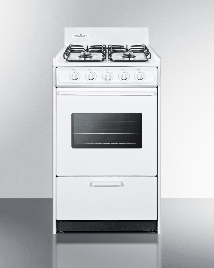 20" Wide Gas Range WTM1107SW