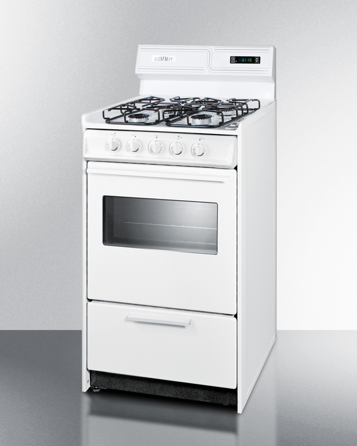 20" Wide Gas Range WTM1307KSW