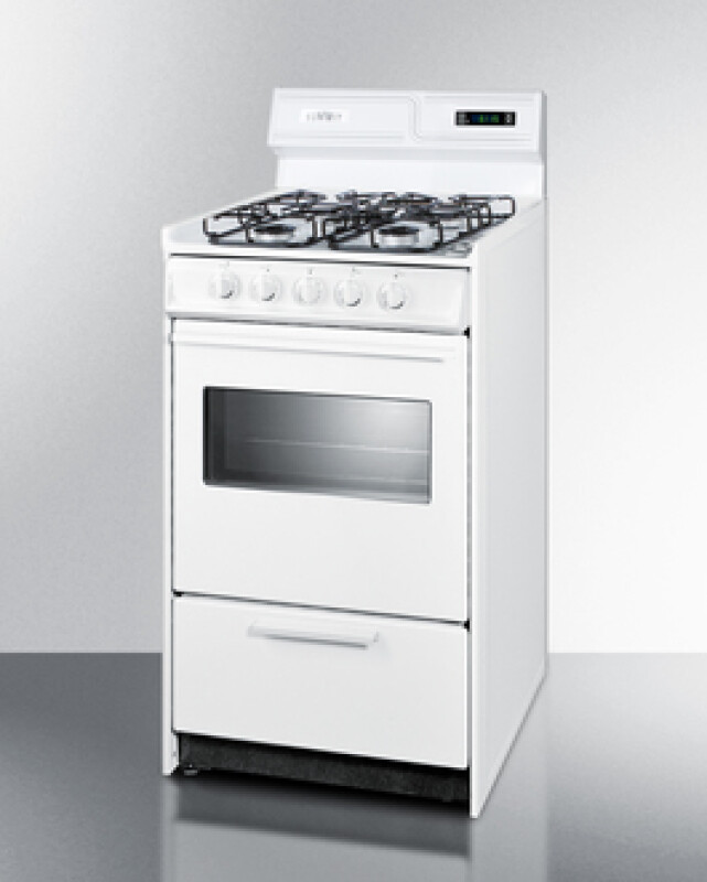 20" Wide Gas Range WTM1307KSW