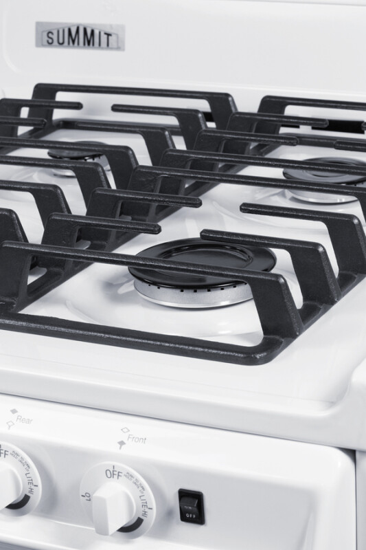24" Wide Gas Range, Sealed Burners WTM6107ISW