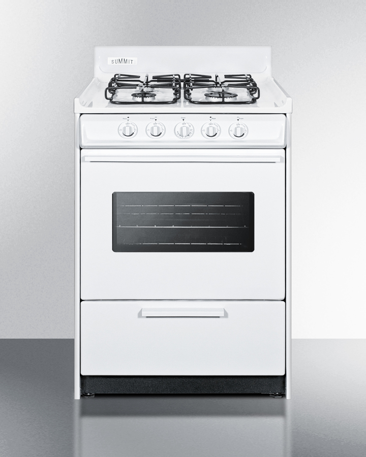 24" Wide Gas Range WTM6107SW
