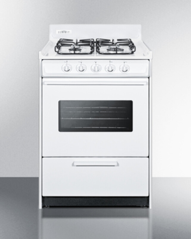 24" Wide Gas Range WTM6107SW