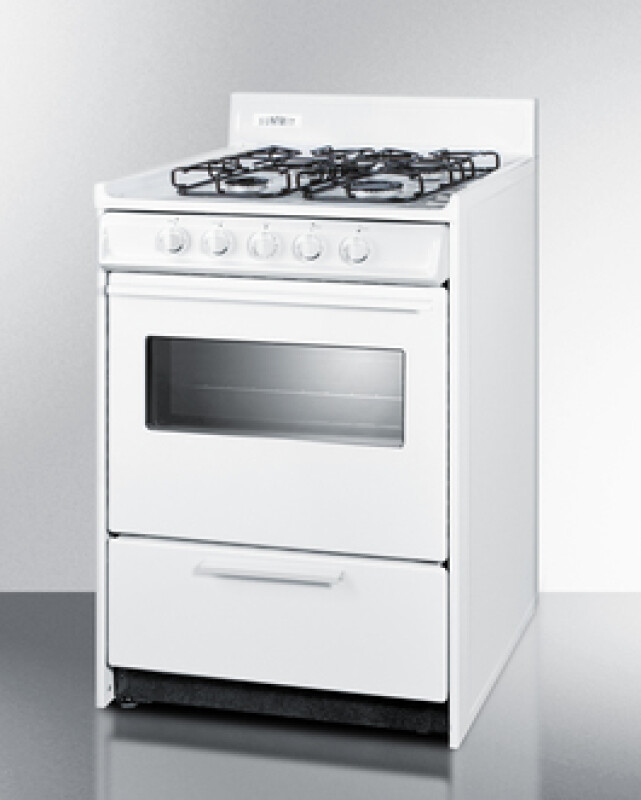 24" Wide Gas Range WTM6107SW