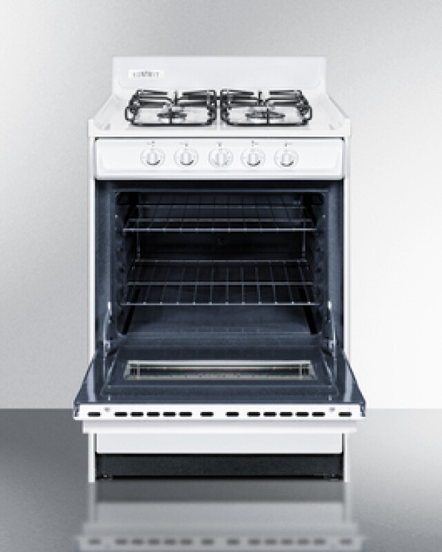 24" Wide Gas Range WTM6107SW
