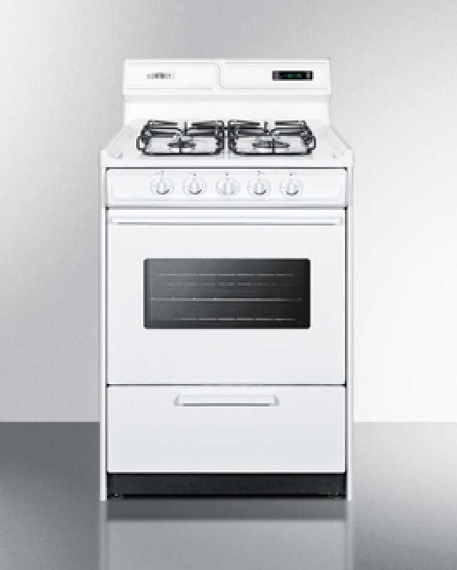 24" Wide Gas Range WTM6307KSW