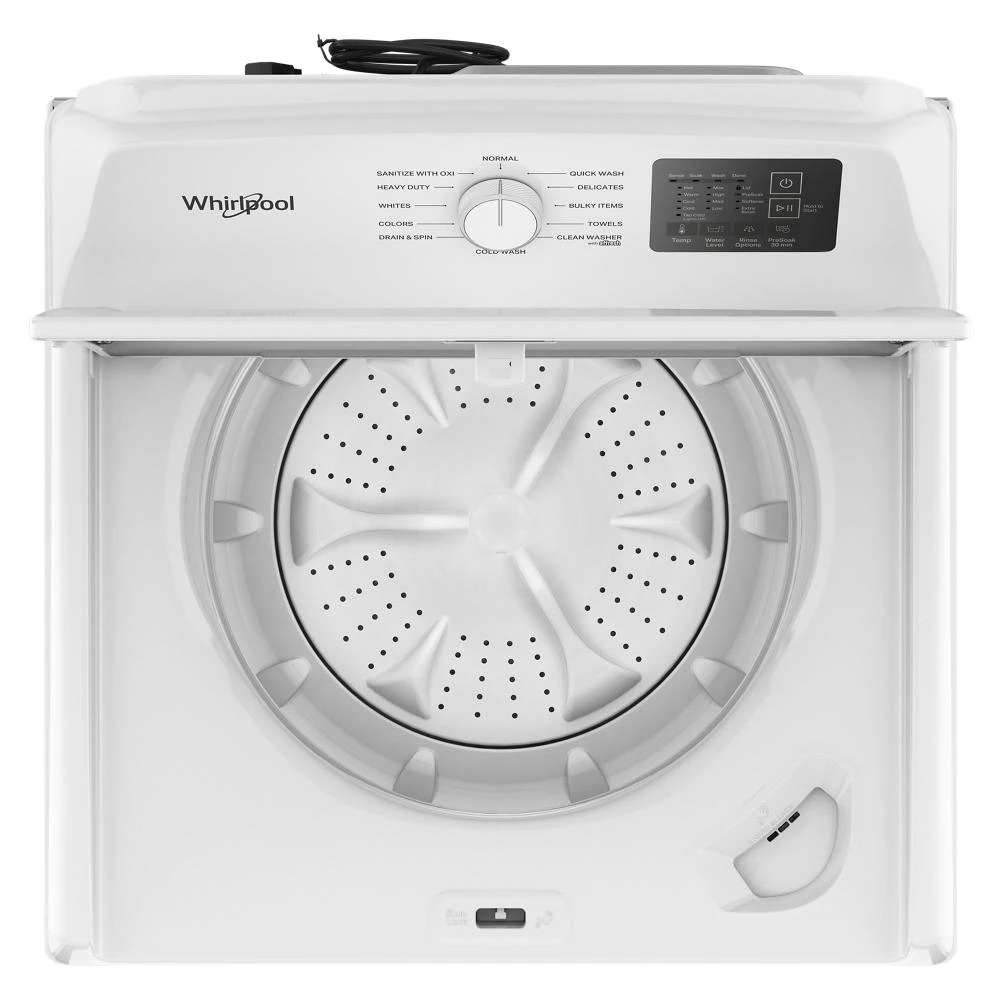 4.1 Cu. Ft. Whirlpool® Top Load Impeller Washer with Quick Wash WTW4100SW