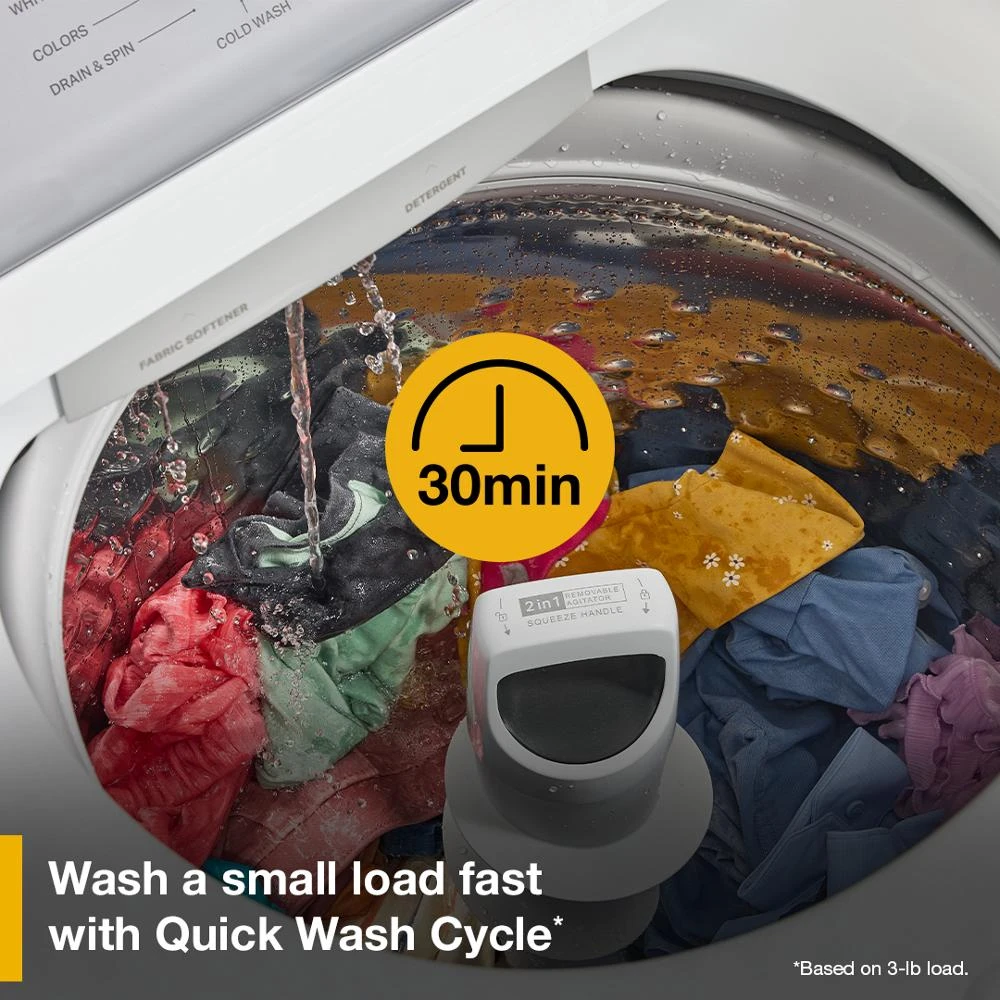 4.2 - 4.3 Cu. Ft. Top Load Washer with 2-in-1 Removable Agitator view 23