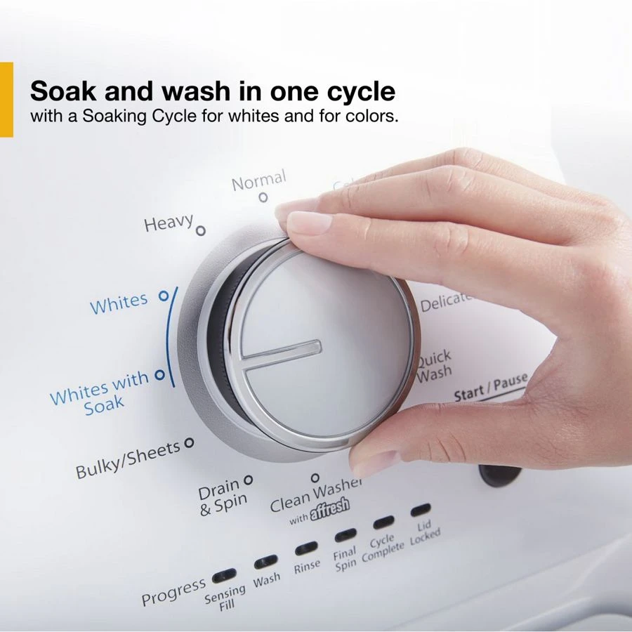 3.8 cu. ft. Top Load Washer with Soaking Cycles, 12 Cycles view 7