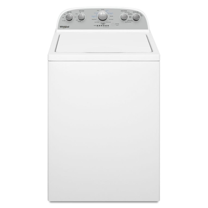 Whirlpool 3.9 cu. ft. Top Load Washer with Soaking Cycles, 12 Cycles White WTW4950HW Picture 1