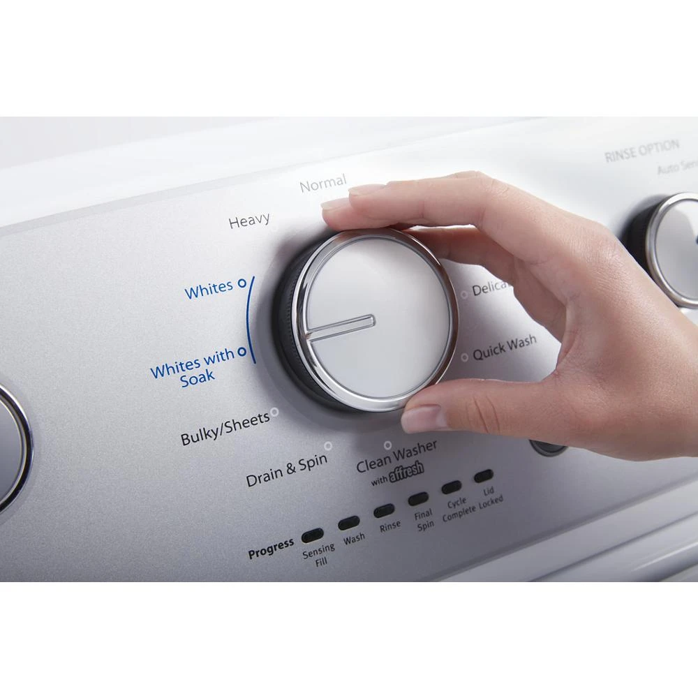 3.9 cu. ft. Top Load Washer with Soaking Cycles, 12 Cycles WTW4950HW