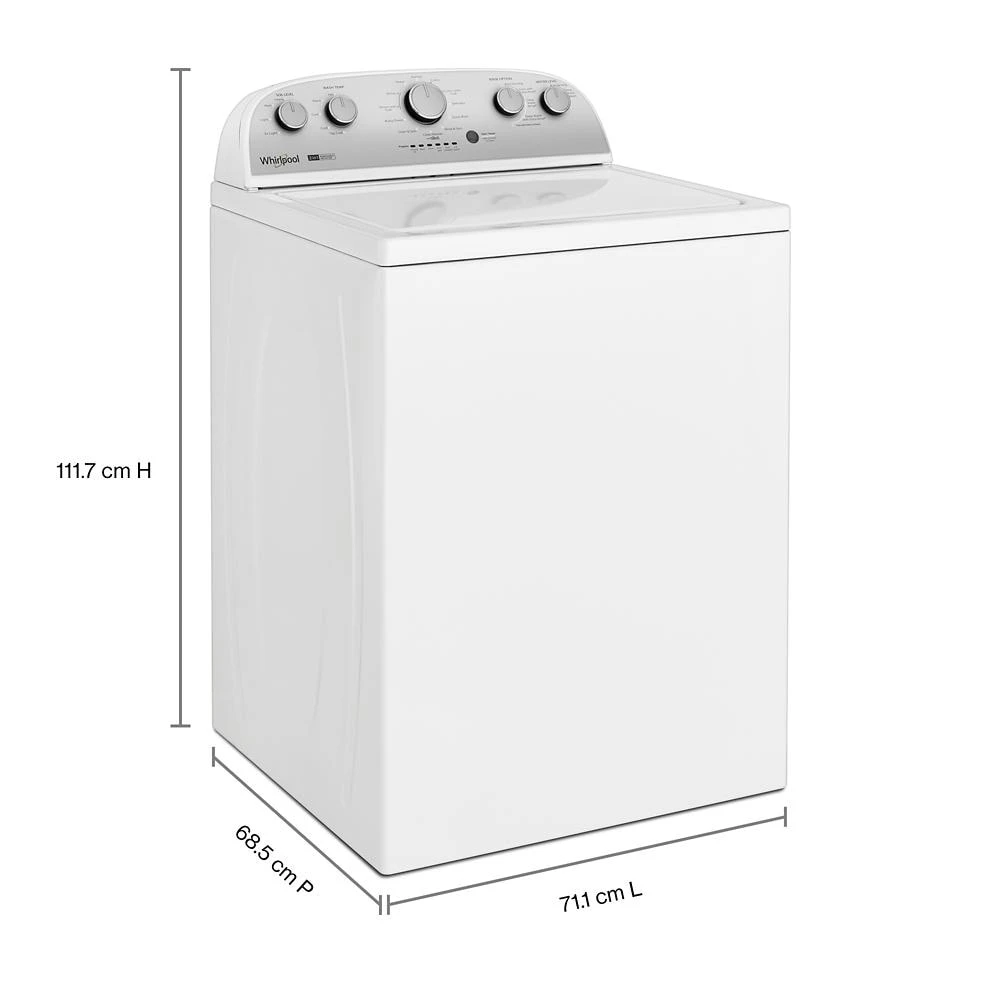 3.8–3.9 Cu. Ft. Top Load Washer with Removable Agitator view 4