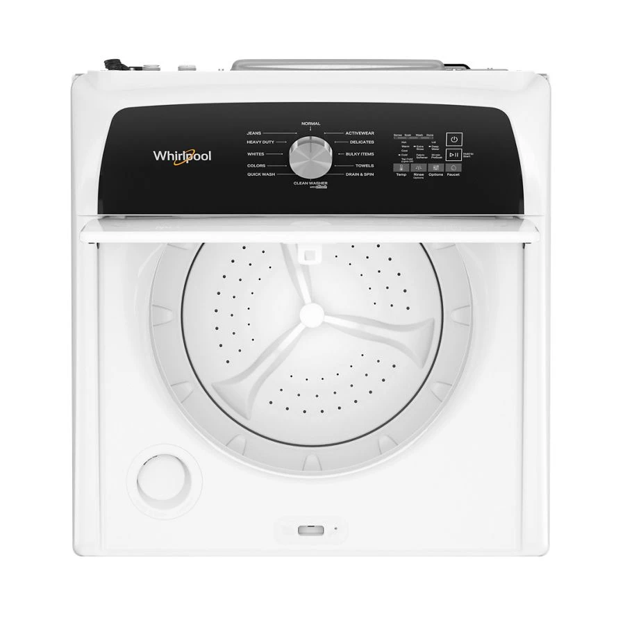 4.6 Cu. Ft. Top Load Impeller Washer with Built-in Faucet WTW5010LW