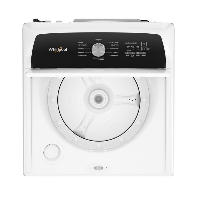 4.5 Cu. Ft. Top Load Agitator Washer with Built-In Faucet WTW5015LW