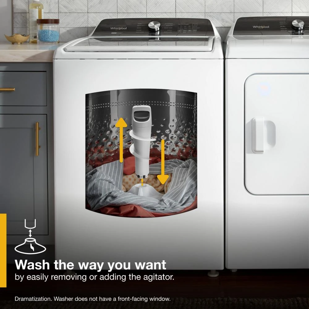 4.7-4.8 Cu. Ft. Top Load Washer with 2 in 1 Removable Agitator view 44