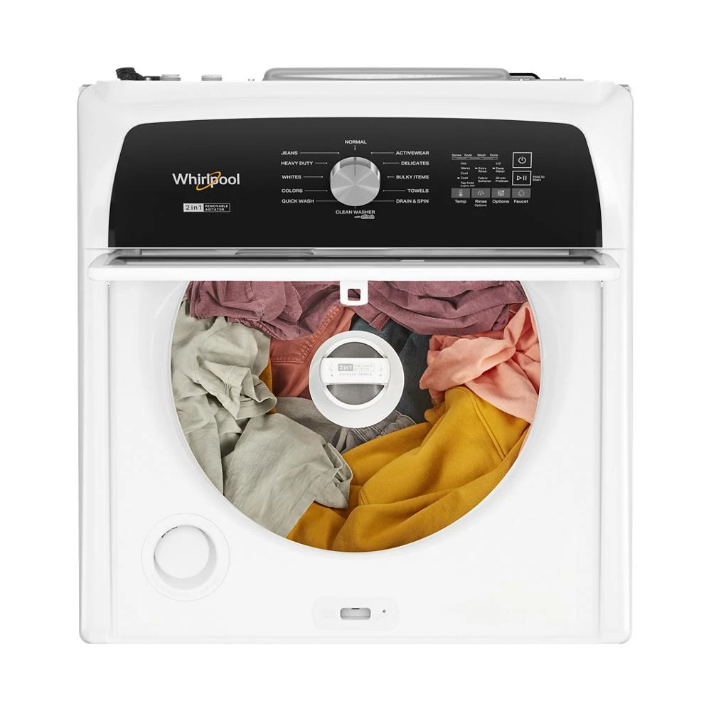 4.7-4.8 Cu. Ft. Top Load Washer with 2 in 1 Removable Agitator view 5
