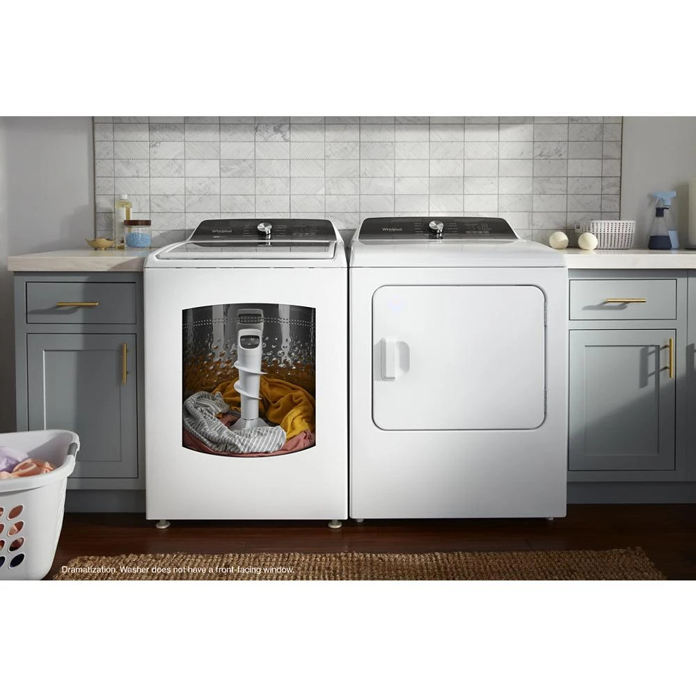 4.7-4.8 Cu. Ft. Top Load Washer with 2 in 1 Removable Agitator view 6