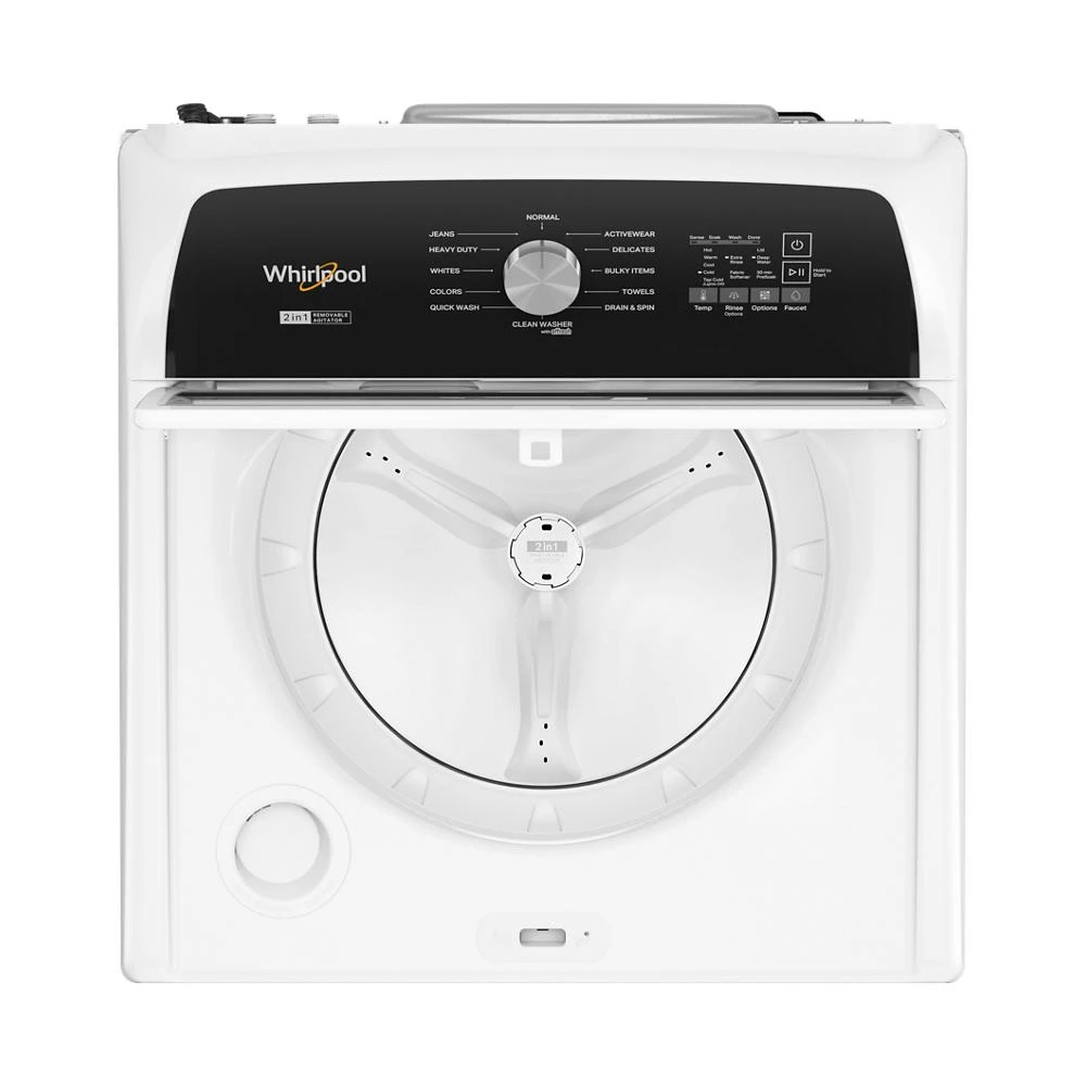 4.7-4.8 Cu. Ft. Top Load Washer with 2 in 1 Removable Agitator view 7