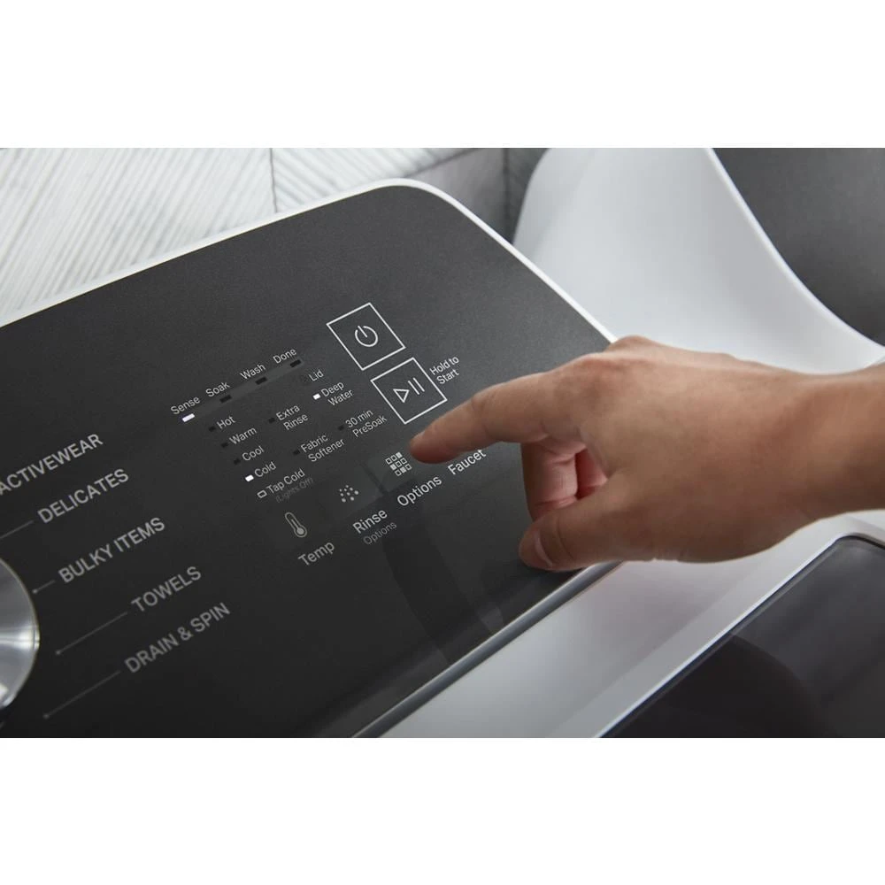 4.7-4.8 Cu. Ft. Top Load Washer with 2 in 1 Removable Agitator view 2