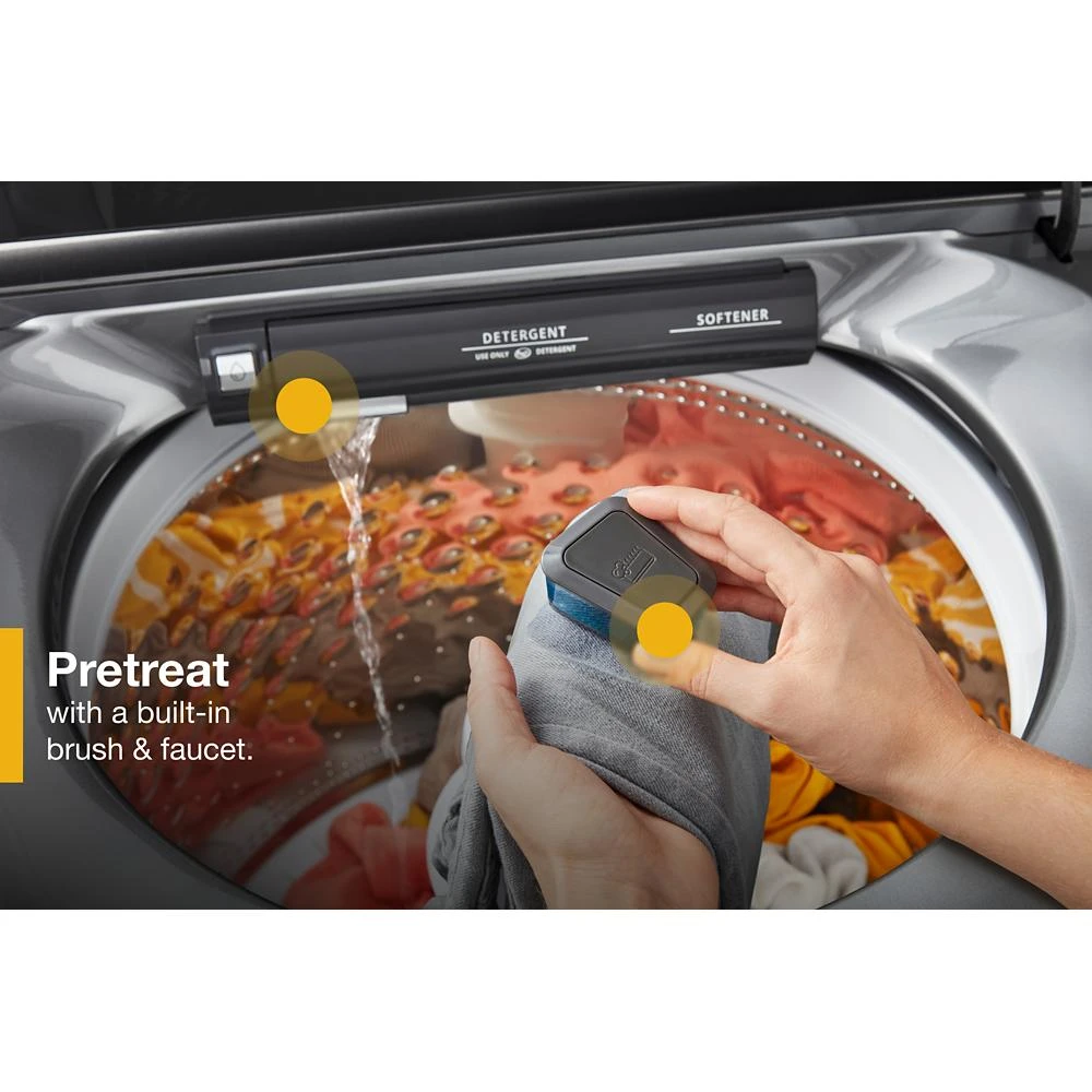 4.8 cu. ft. Top Load Washer with Pretreat Station WTW5100HC