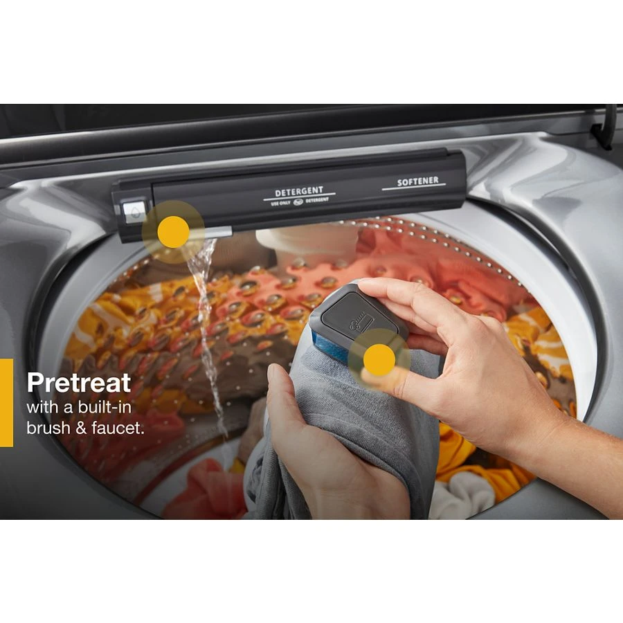 4.7 cu. ft. Top Load Washer with Pretreat Station WTW5105HC