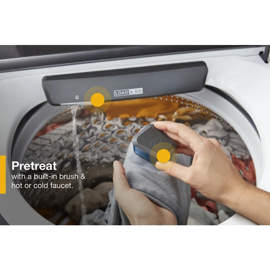 4.8 cu. ft. Smart Top Load Washer WTW6120HW