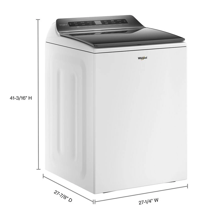 4.8 cu. ft. Smart Top Load Washer WTW6120HW