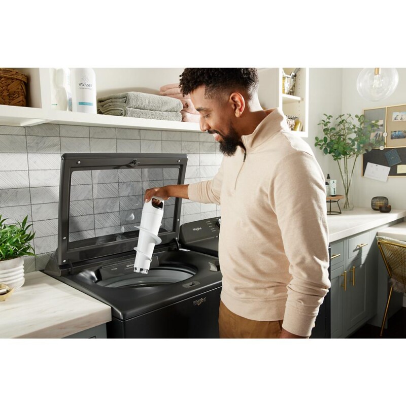 5.2–5.3 Cu. Ft. Top Load Washer with Removable Agitator WTW6157PB