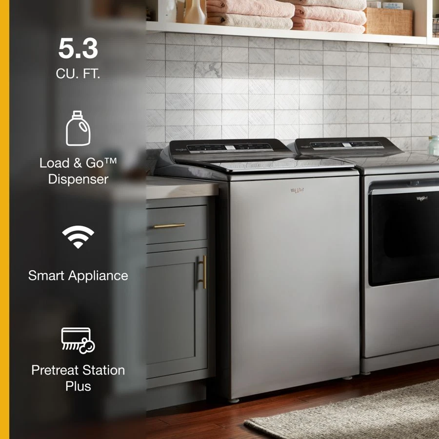5.3 cu. ft. Smart Top Load Washer WTW7120HC