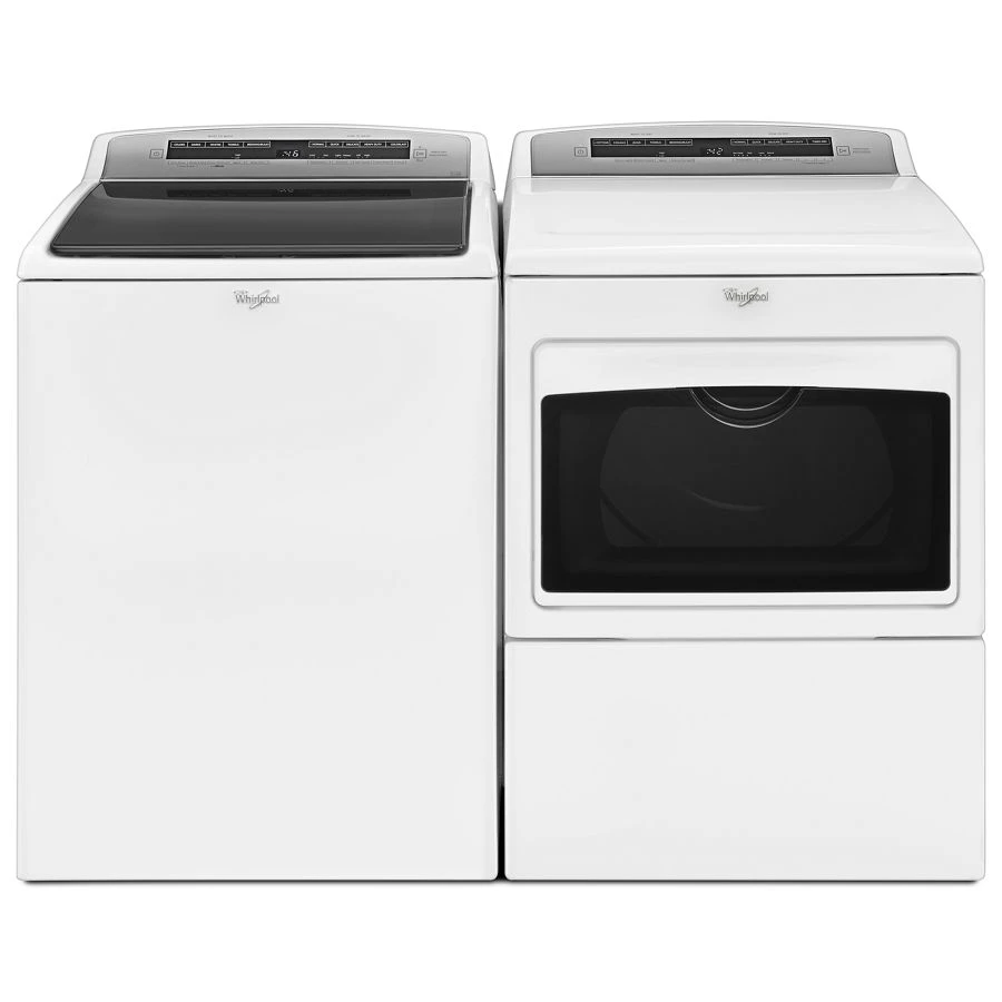 4.8 cu.ft HE Top Load Washer with Built-In Water Faucet, Intuitive Touch Controls WTW7500GW