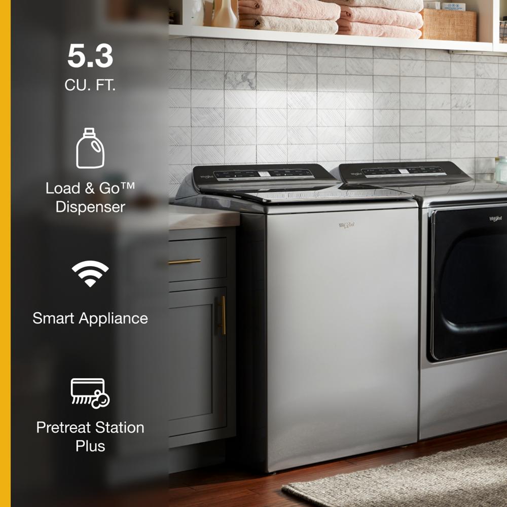 5.3 cu. ft. Smart Capable Top Load Washer WTW8120HC, product image 10 of 30