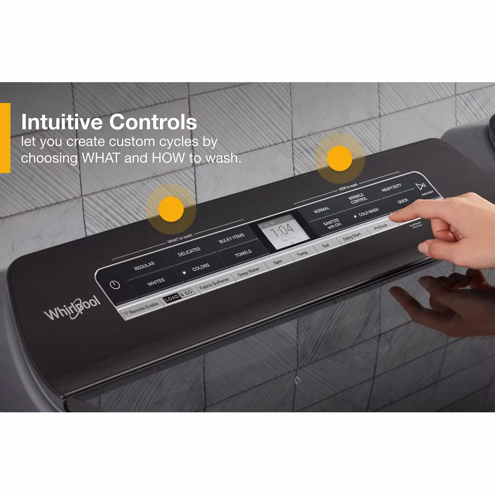 5.3 cu. ft. Smart Capable Top Load Washer WTW8120HC, product image 21 of 30