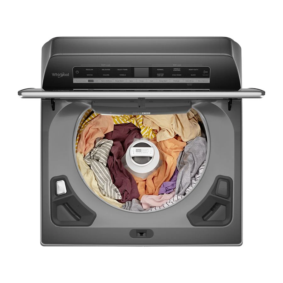 5.2 - 5.3 cu. ft. Top Load Washer with 2 in 1 Removable Agitator view 2