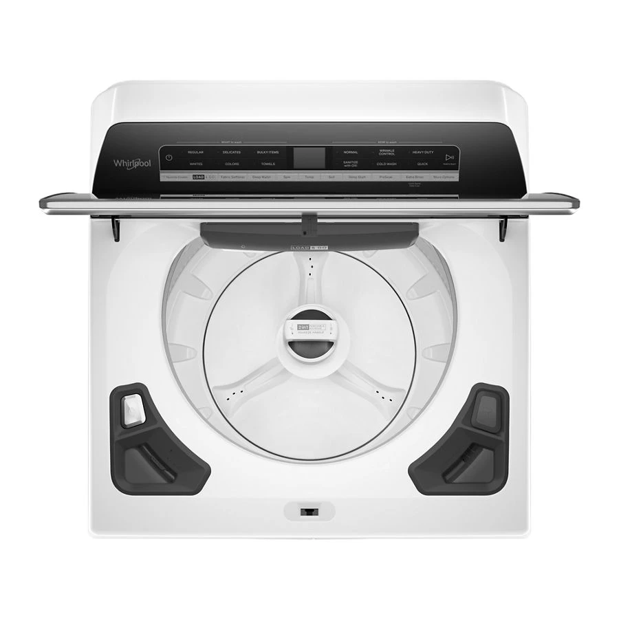 5.2 - 5.3 cu. ft. Top Load Washer with 2 in 1 Removable Agitator view 3