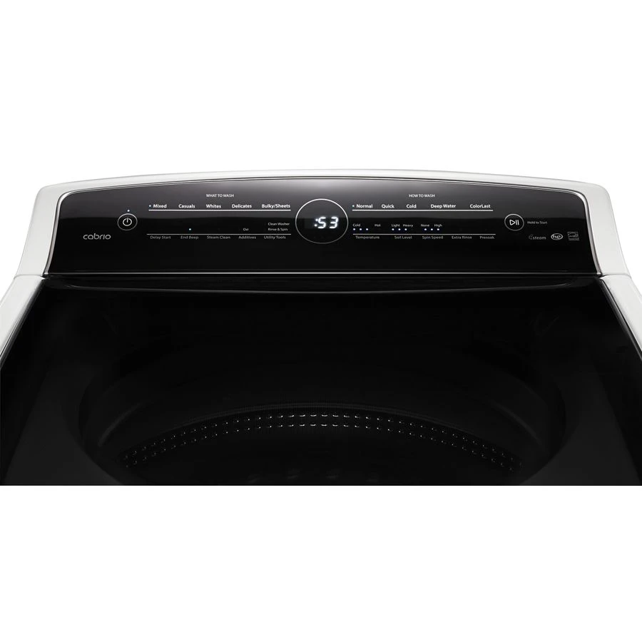 5.3 cu.ft HE Top Load Washer with ColorLast™ , Intuitive Touch Controls WTW8500DW, product image 2 of 4