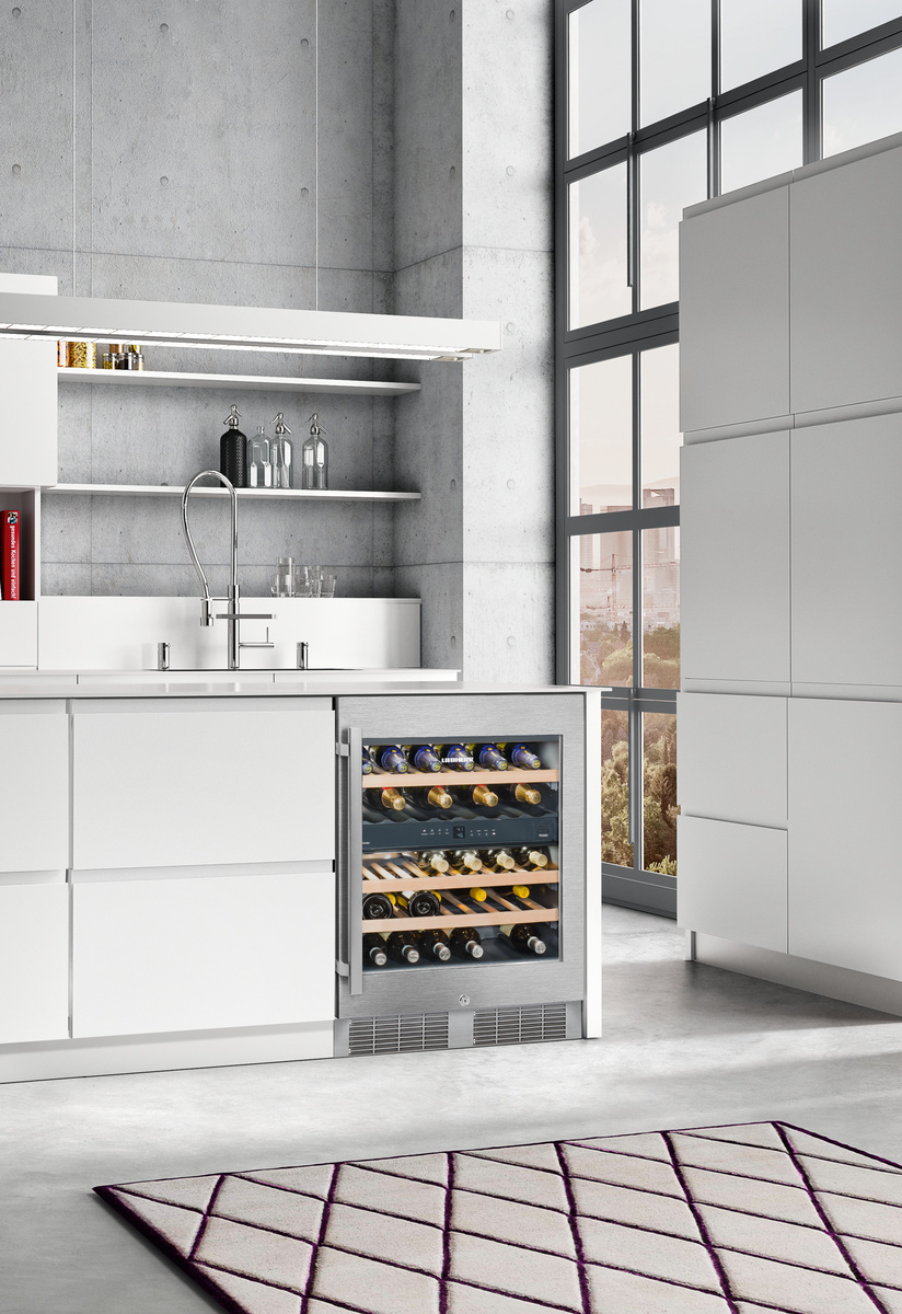 Built-under multi-temperature wine fridge WU3400, product image 15 of 15