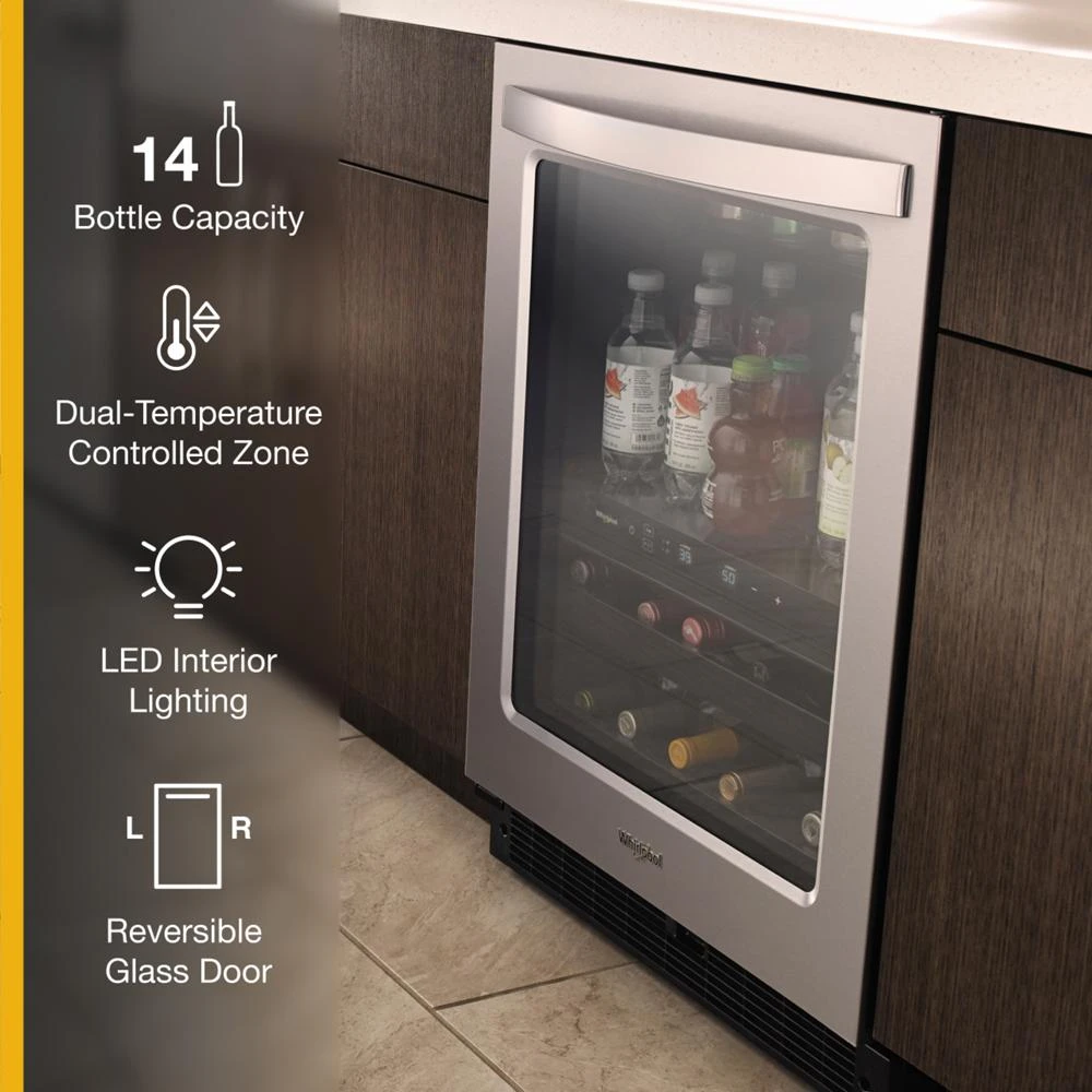 24-inch Wide Undercounter Beverage Center - 5.2 cu. ft. view 10