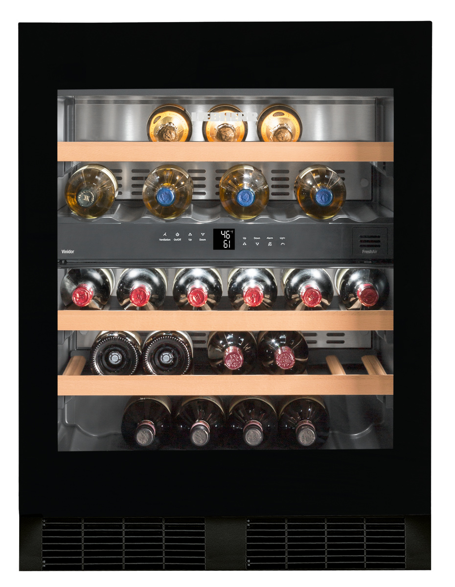 Built-under multi-temperature wine fridge WUGB3400