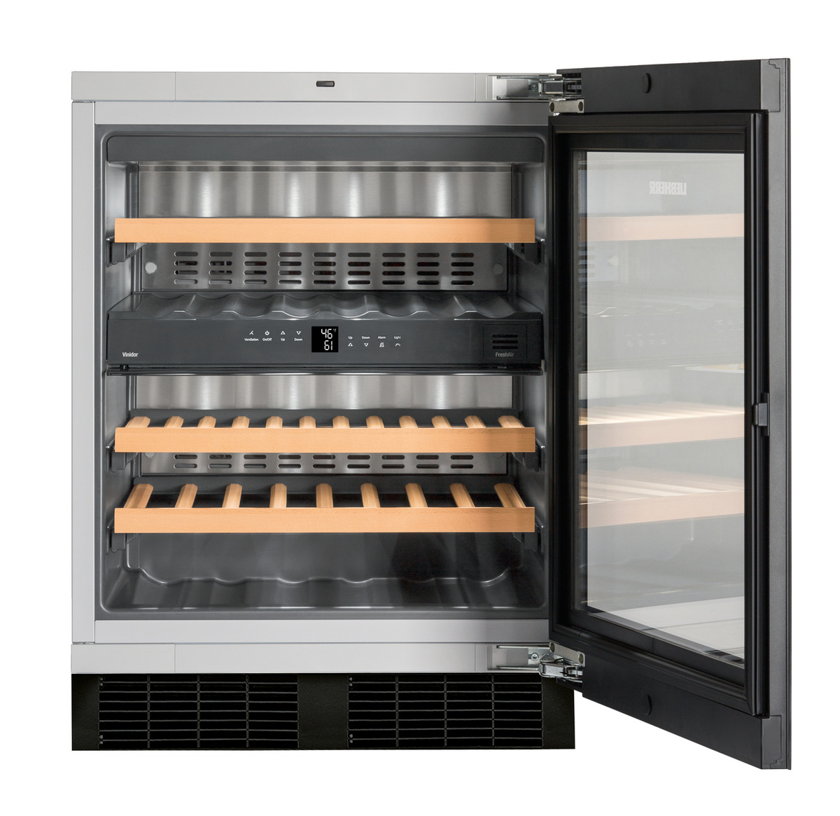 Built-under multi-temperature wine fridge WUGB3400