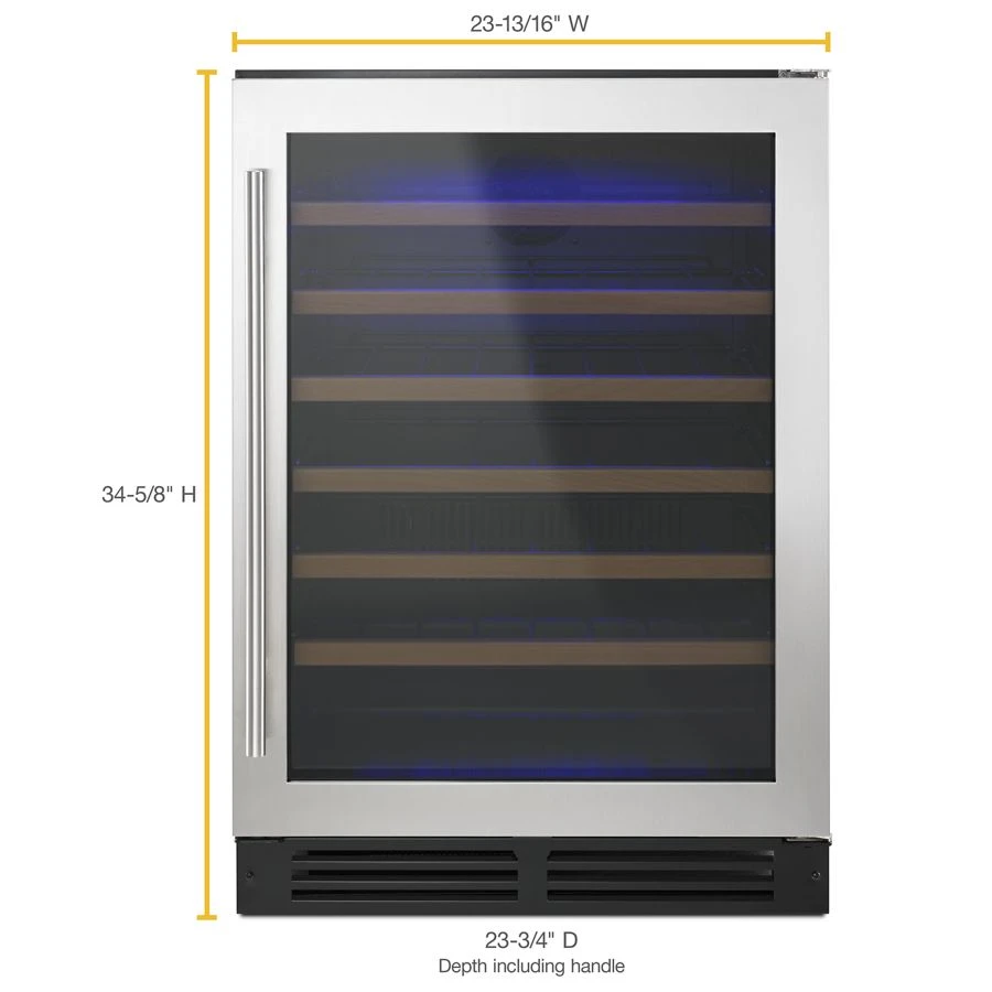 24" Undercounter Wine Center with Custom Temperature Control WUW35X24DS