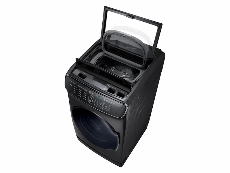 6.0 cu ft. Smart Washer with Flexwash in Black Stainless Steel WV60M9900AVA5, product image 9 of 10