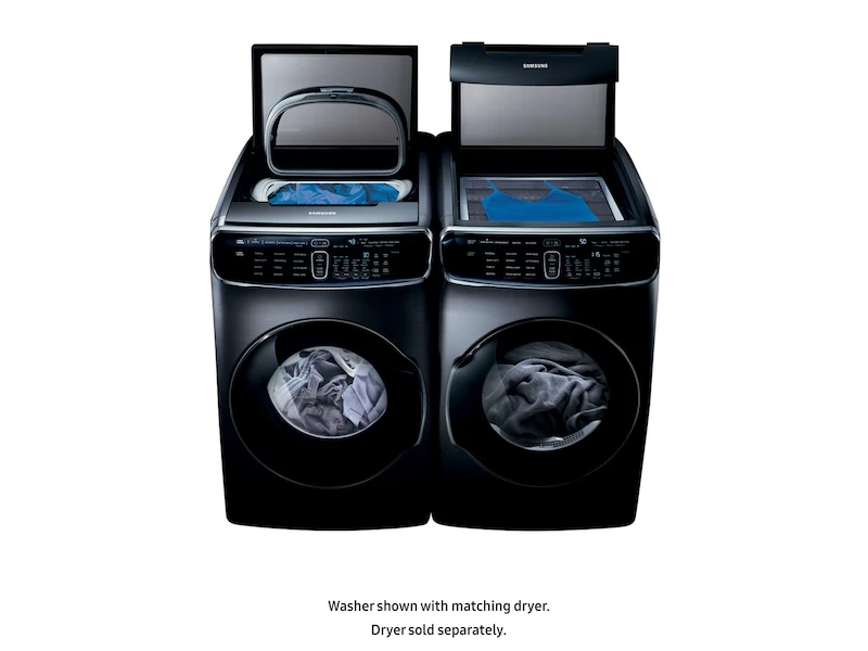 6.0 cu ft. Smart Washer with Flexwash in Black Stainless Steel WV60M9900AVA5, product image 10 of 10