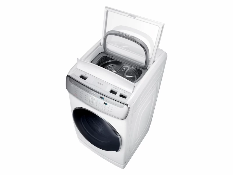 6.0 cu ft. Smart Washer with Flexwash in White WV60M9900AWA5