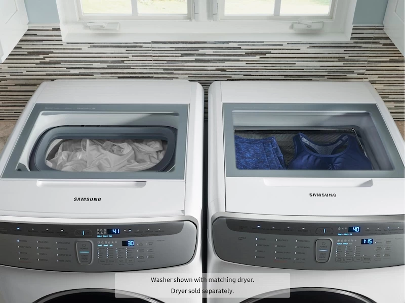 6.0 cu ft. Smart Washer with Flexwash in White WV60M9900AWA5